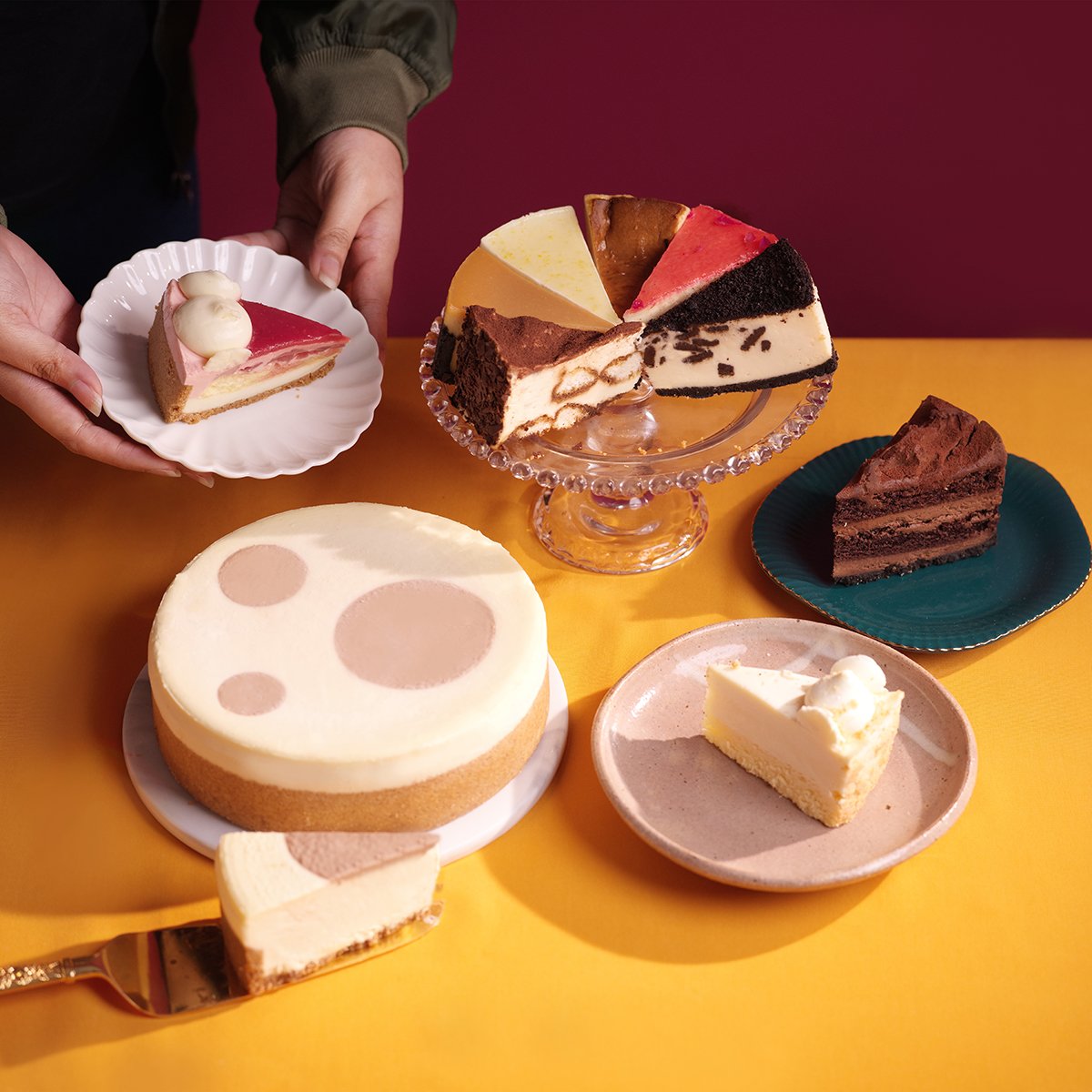 Cat & The Fiddle cheesecakes